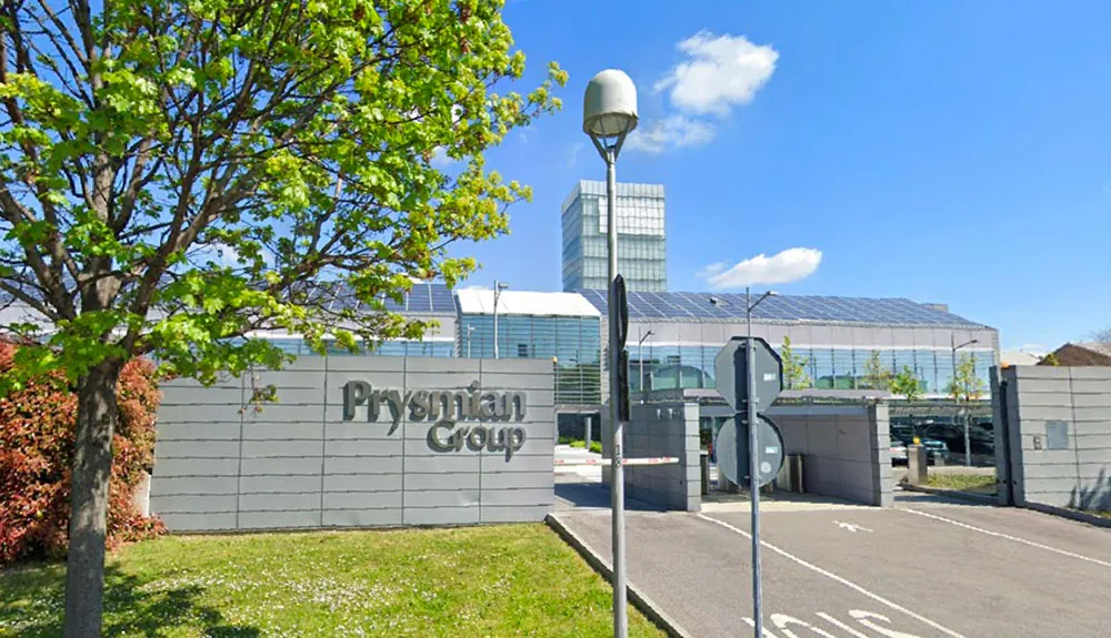 Una delle sedi di Prysmian